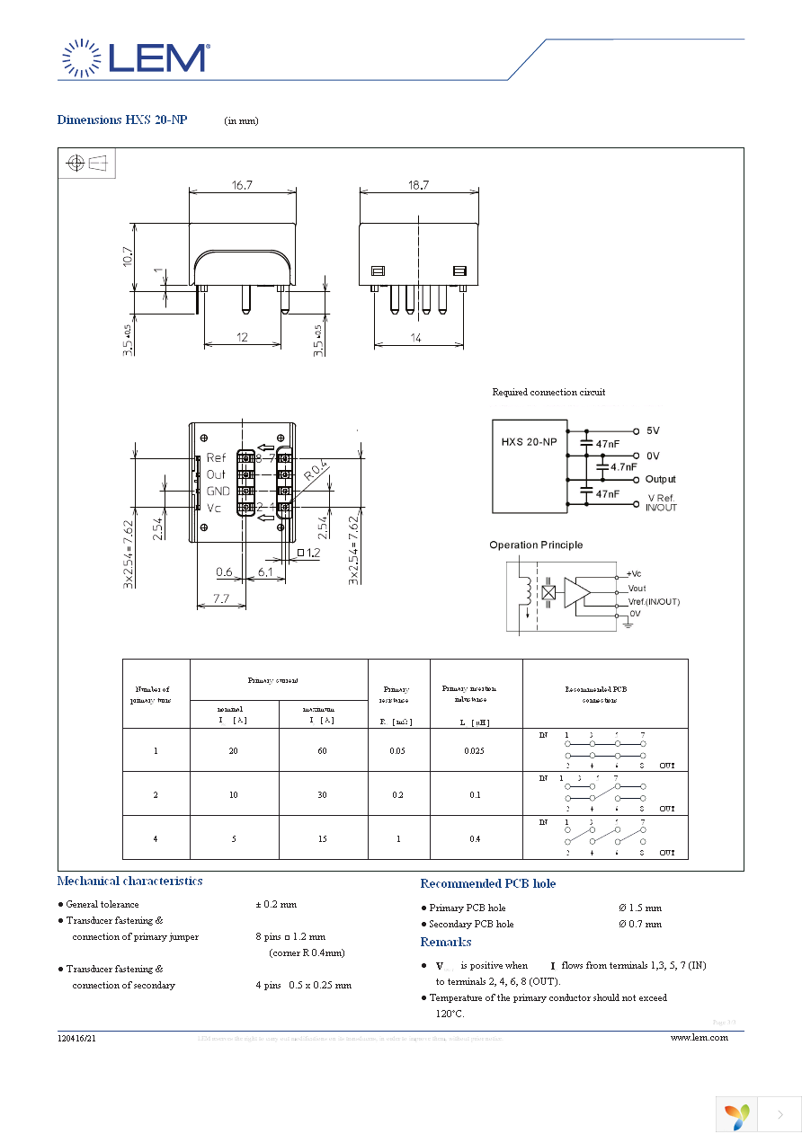 HXS 20-NP Page 3